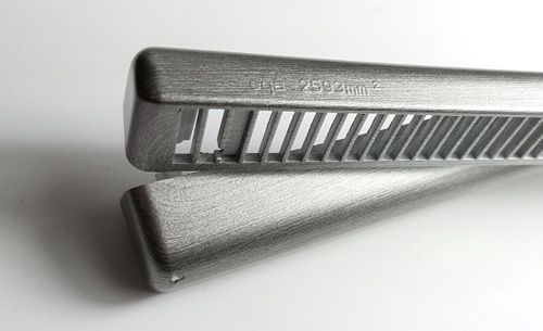 Mill finish Silver trickle vent from Glazpart