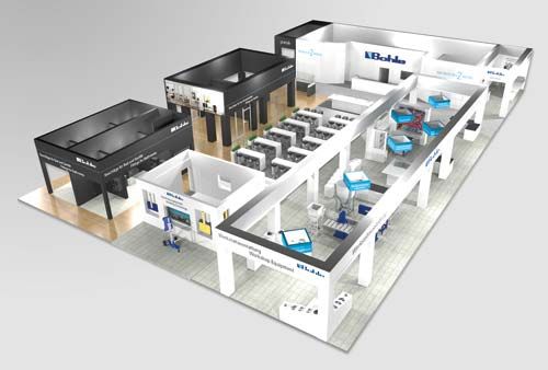 Bohle’s stand at Glasstec