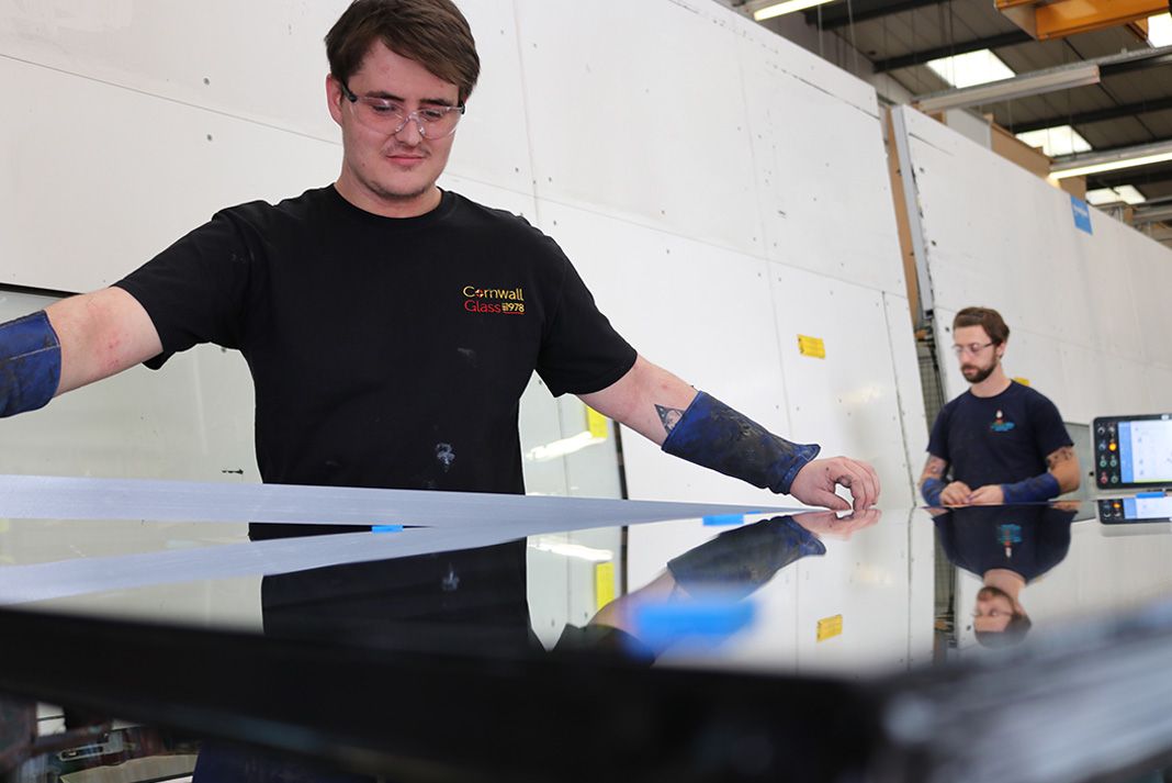 Cornwall Glass unveils new Group structure Glass & Glazing Products