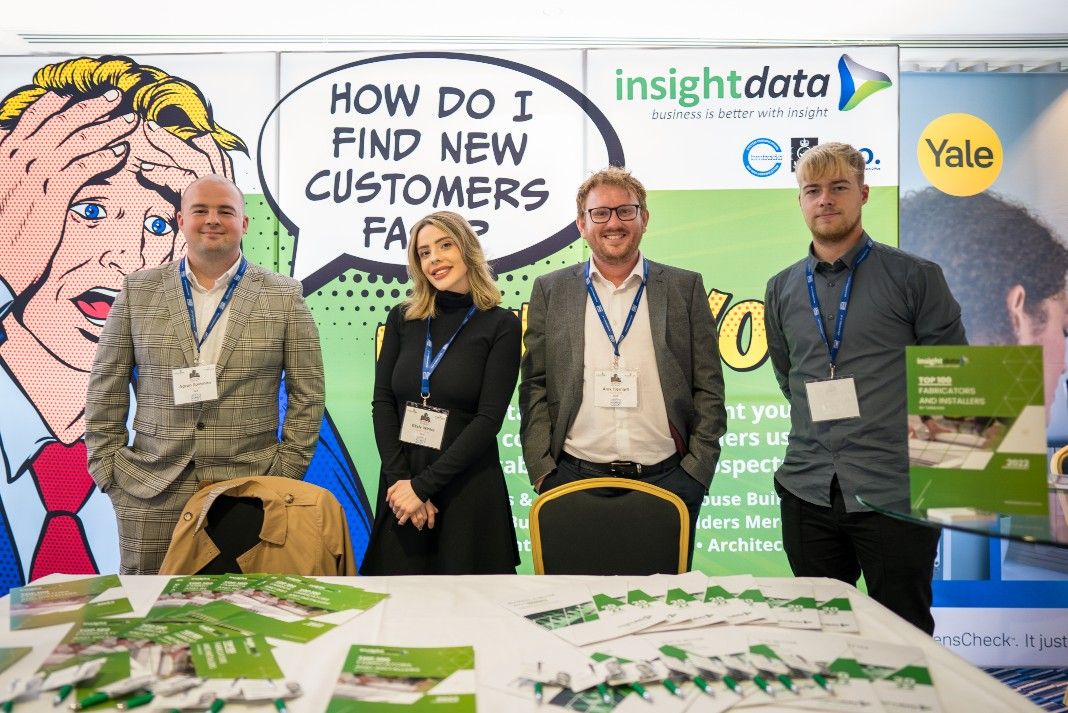 Insight Data team celebrates Glazing Summit success