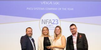 Veka named ‘PVC-U Systems Company of the Year’ 2023