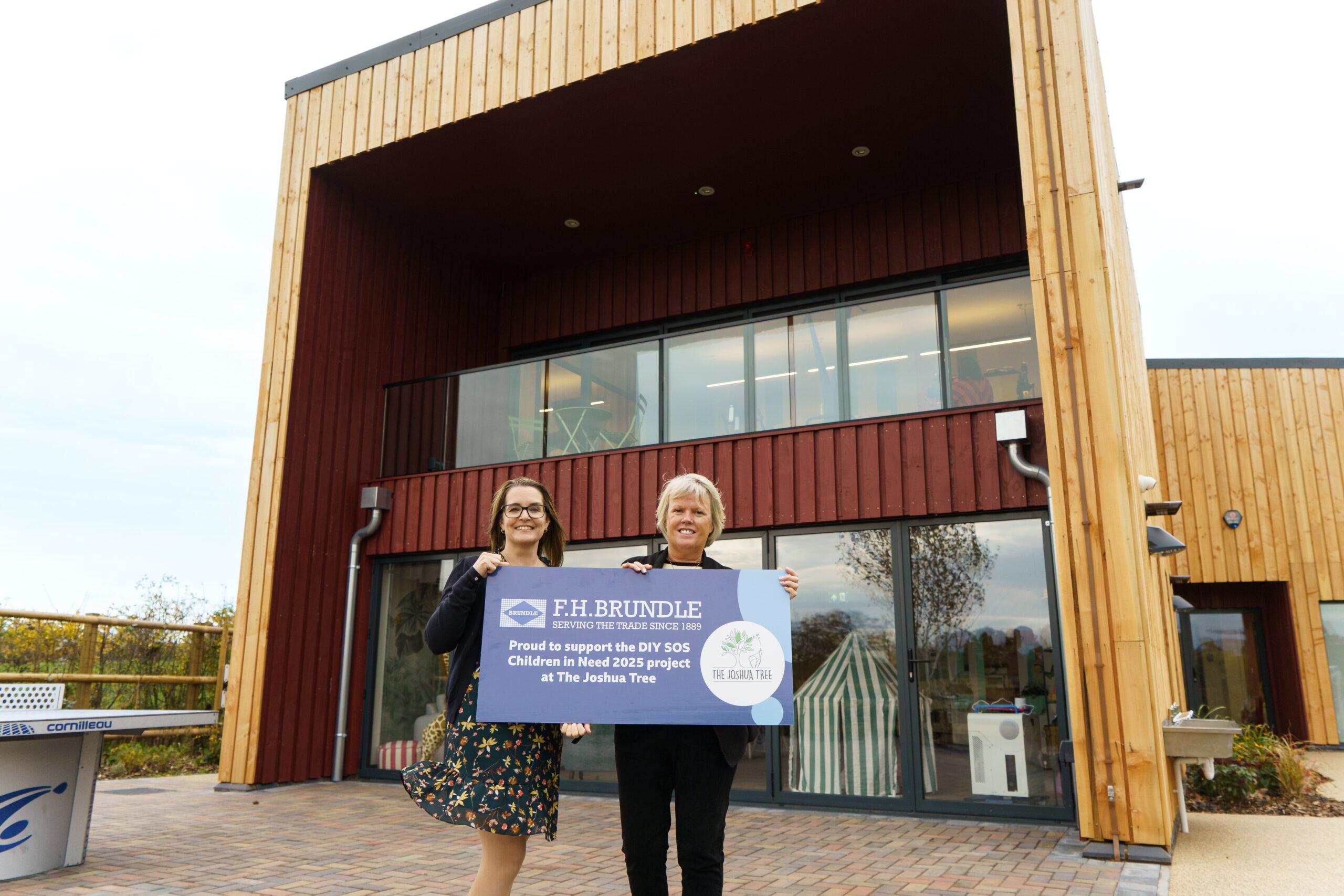Debbie Rundle F.H.Brundle donates materials to DIY SOS special | Glass & Glazing ...