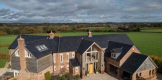 Residence 9 windows installed at Grade II listed farmhouse renovation