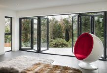 Euroglaze extends range with Liniar alumina bifold Liniar Alumina aluminium bifold