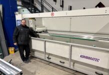 Aluminium Doors and Windows invests in Kombimatec CNC machine