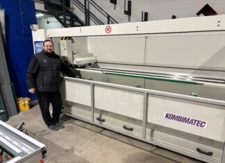 Aluminium Doors and Windows invests in Kombimatec CNC machine