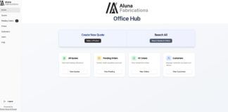 Alunet launches quoting platform aimed at fabricators and installers