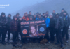 Pyroguard staff summit Wales’ highest peak for charity