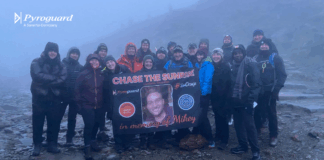 Pyroguard staff summit Wales’ highest peak for charity