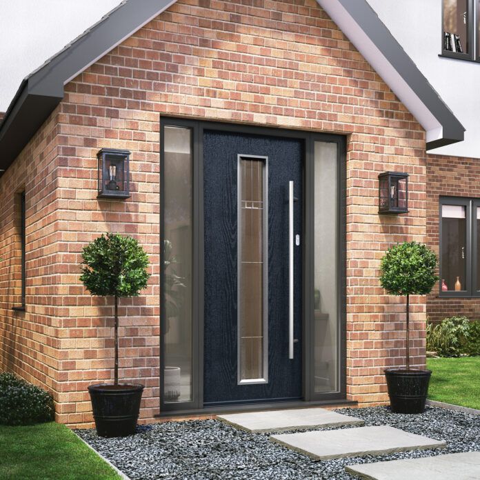 EU132 Euroglaze is now offering a smart door option on all of the composite doors in its range
