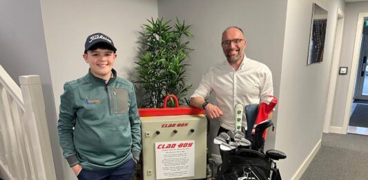 4 Cladding Services sponsors aspiring professional golfer