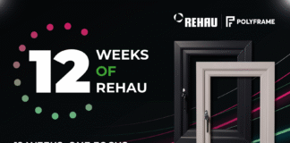 Polyframe launches ‘12 Weeks of REHAU’ campaign