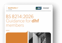 DHF launches new BS 8214:202 Best Practice Guide