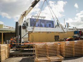 JELD-WEN marks site transition with machinery relocation