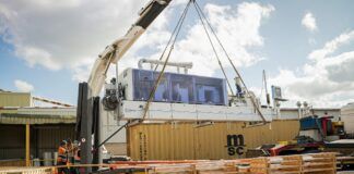 JELD-WEN marks site transition with machinery relocation